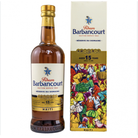 Rhum Barbancourt 15 ans Réserve du Domaine